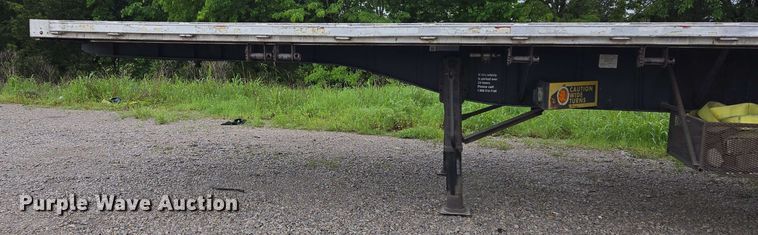 image for item EL2065 2006 Transcraft Eagle II flatbed trailer