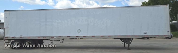 image for item EM7283 2007 Utility Trailer Manufacturer dry van trailer