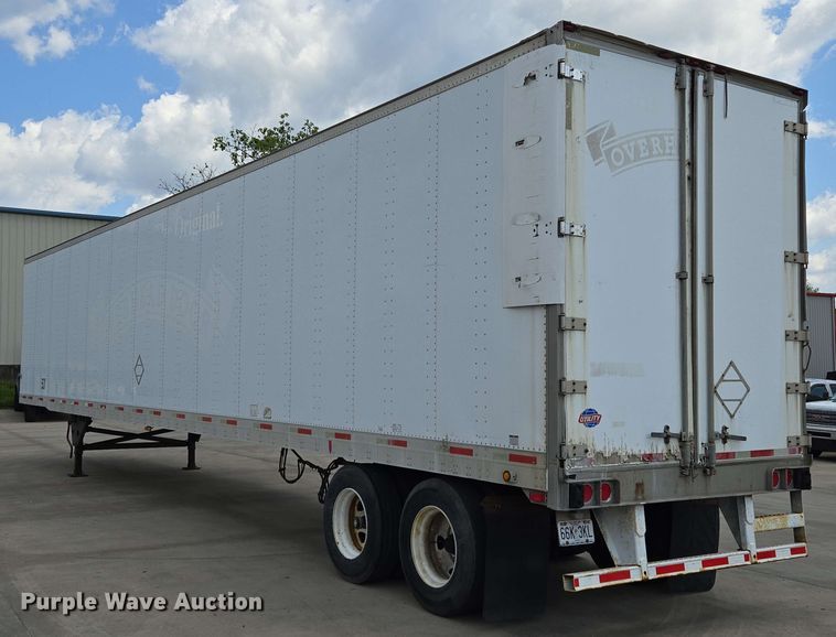 image for item EM7283 2007 Utility Trailer Manufacturer dry van trailer