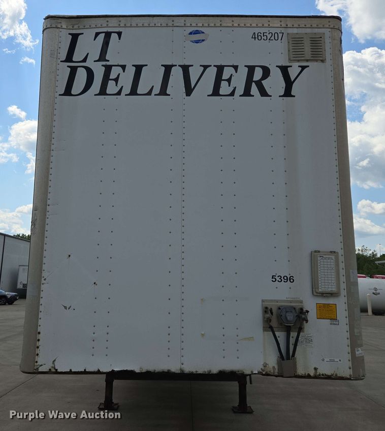 image for item EM7283 2007 Utility Trailer Manufacturer dry van trailer