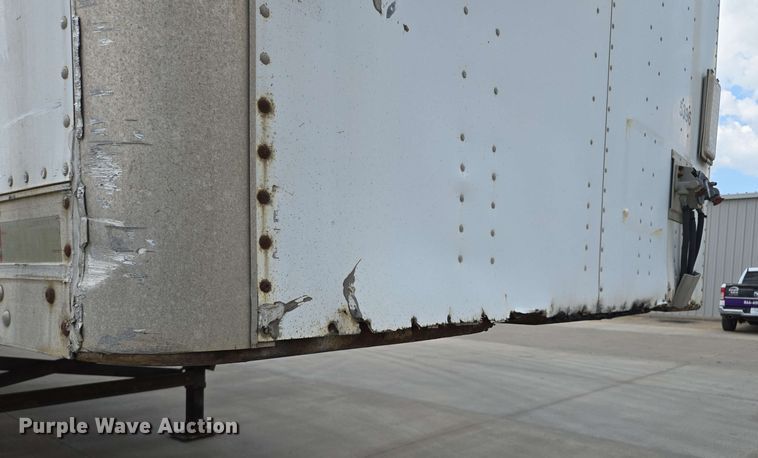 image for item EM7283 2007 Utility Trailer Manufacturer dry van trailer