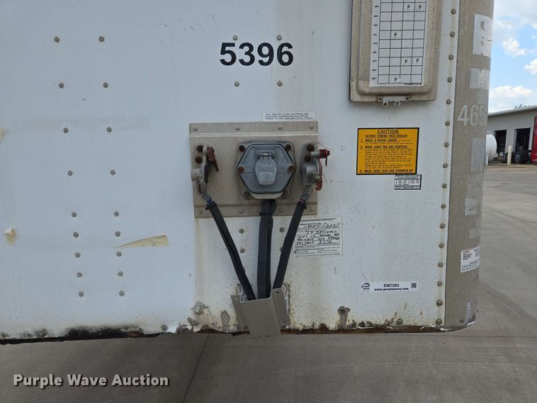 image for item EM7283 2007 Utility Trailer Manufacturer dry van trailer