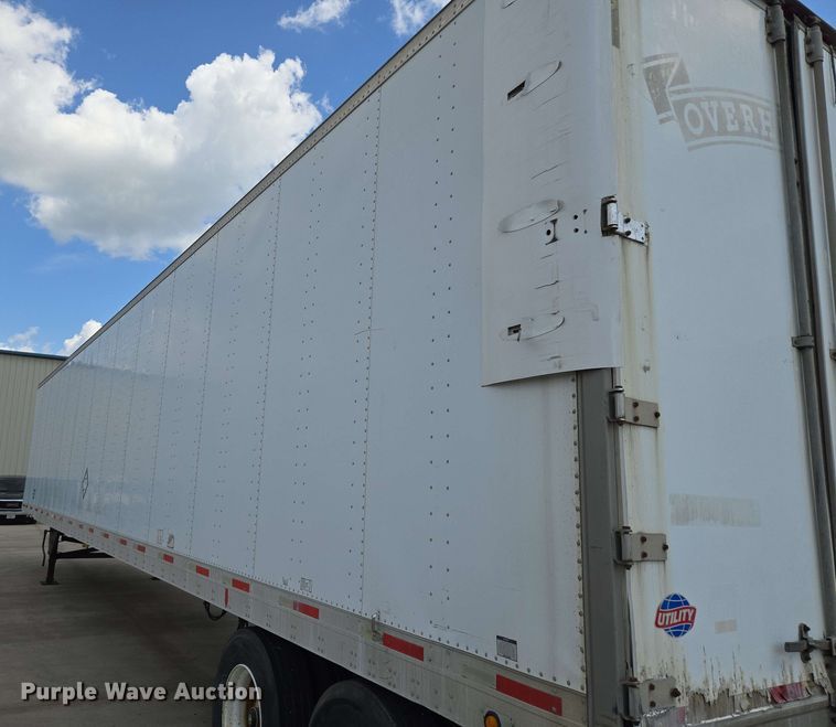 image for item EM7283 2007 Utility Trailer Manufacturer dry van trailer