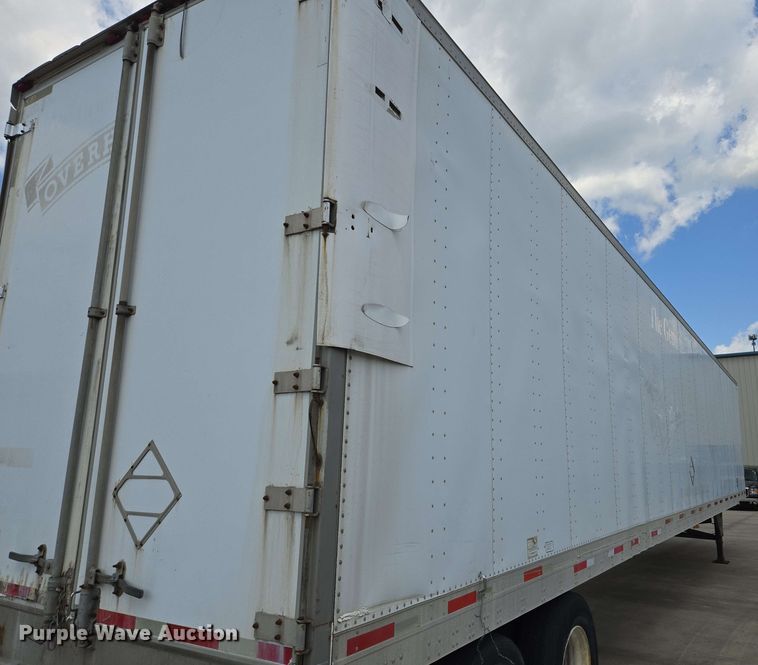 image for item EM7283 2007 Utility Trailer Manufacturer dry van trailer