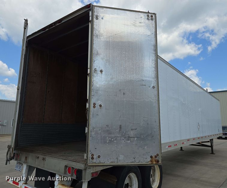 image for item EM7283 2007 Utility Trailer Manufacturer dry van trailer