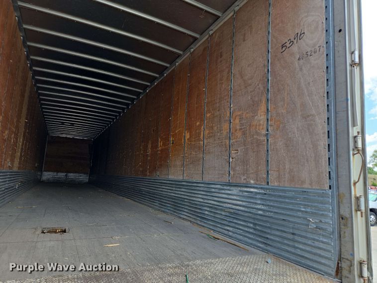 image for item EM7283 2007 Utility Trailer Manufacturer dry van trailer