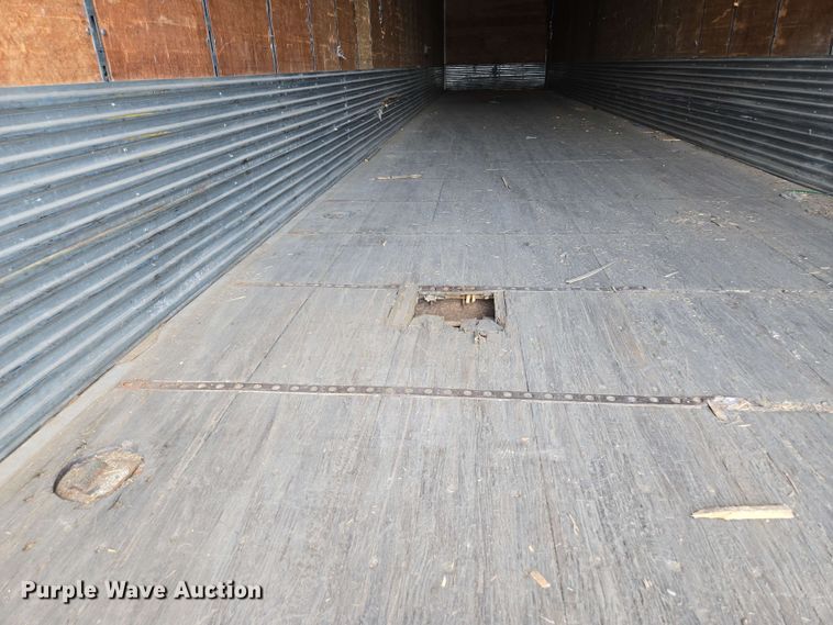 image for item EM7283 2007 Utility Trailer Manufacturer dry van trailer