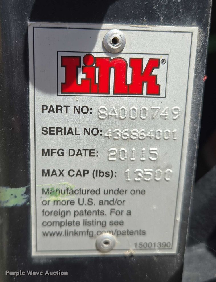 image for item EM7369 Link pusher axle