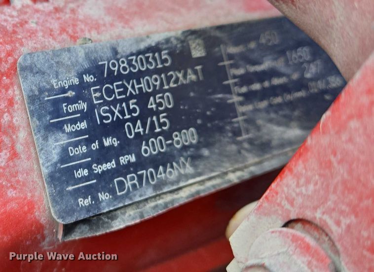 image for item EN8039 2014 Kenworth T680 semi truck