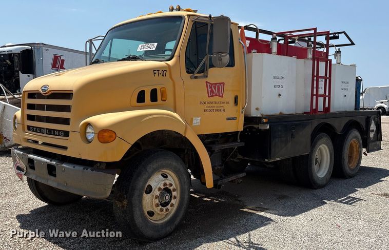 image for item YA0520 2004 Sterling L7500 fuel / lube truck