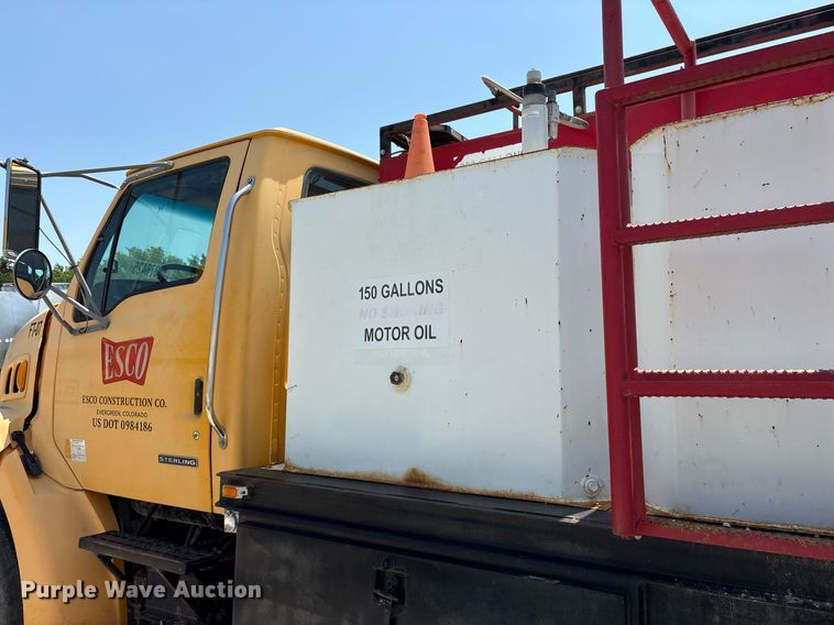 image for item YA0520 2004 Sterling L7500 fuel / lube truck