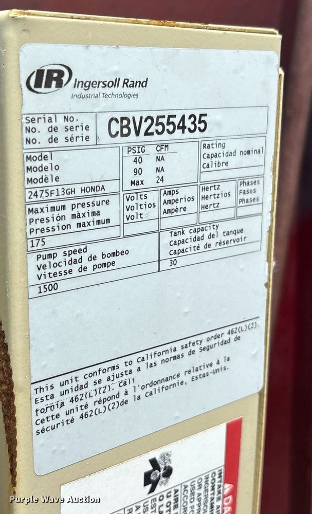 image for item YA0520 2004 Sterling L7500 fuel / lube truck