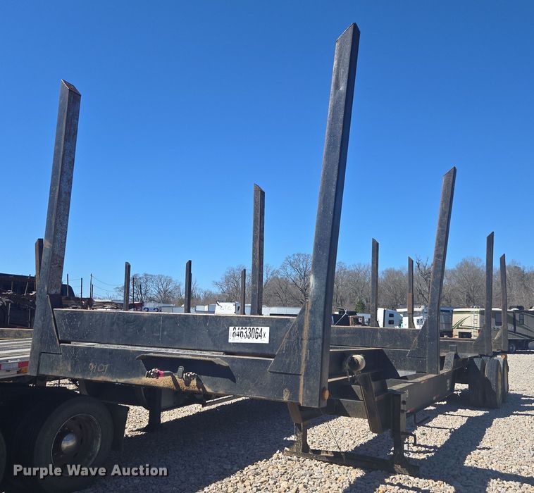 image for item YA0551 2018 Magnolia log trailer