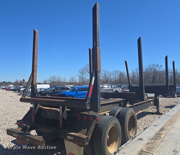 image for item YA0551 2018 Magnolia log trailer