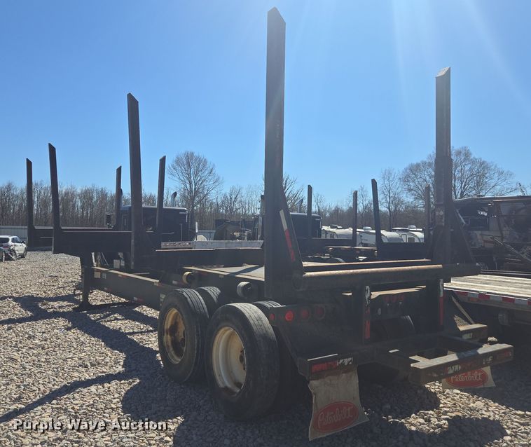 image for item YA0551 2018 Magnolia log trailer