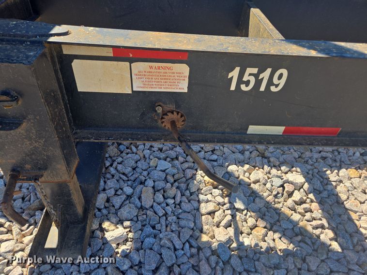 image for item YA0551 2018 Magnolia log trailer