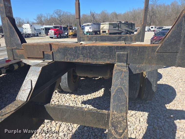 image for item YA0551 2018 Magnolia log trailer