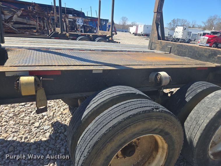 image for item YA0551 2018 Magnolia log trailer