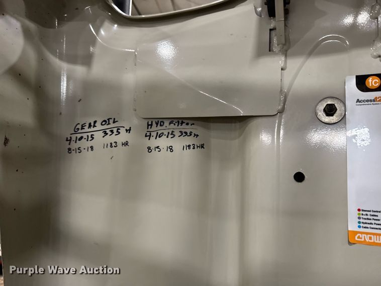 image for item DH9990 2012 Crown FC4525-50 forklift