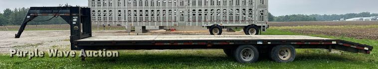 image for item DH9998 1996 Hillsboro Industries 332-TD-BT equipment trailer