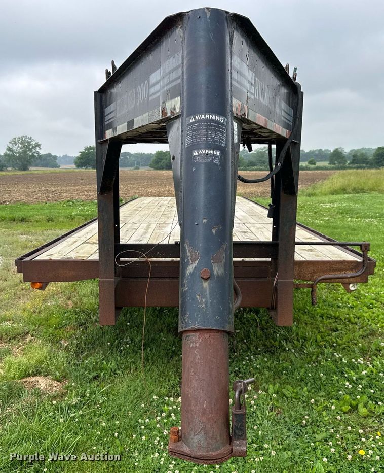 image for item DH9998 1996 Hillsboro Industries 332-TD-BT equipment trailer