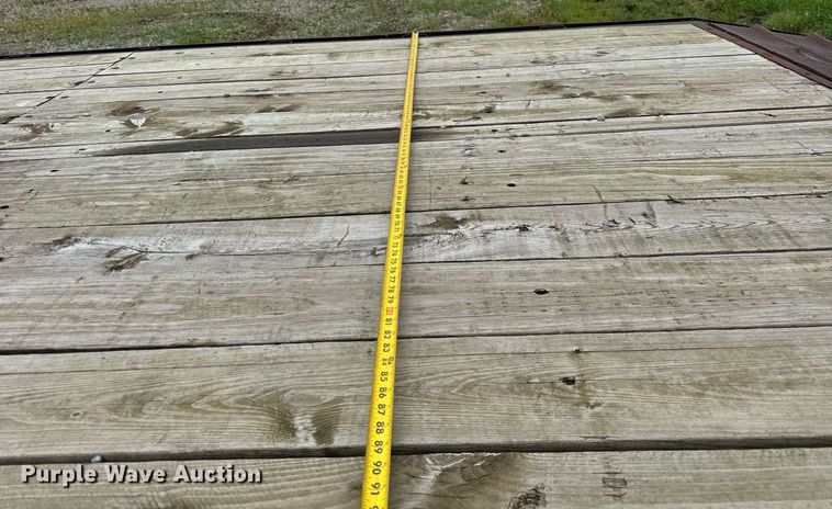 image for item DH9998 1996 Hillsboro Industries 332-TD-BT equipment trailer