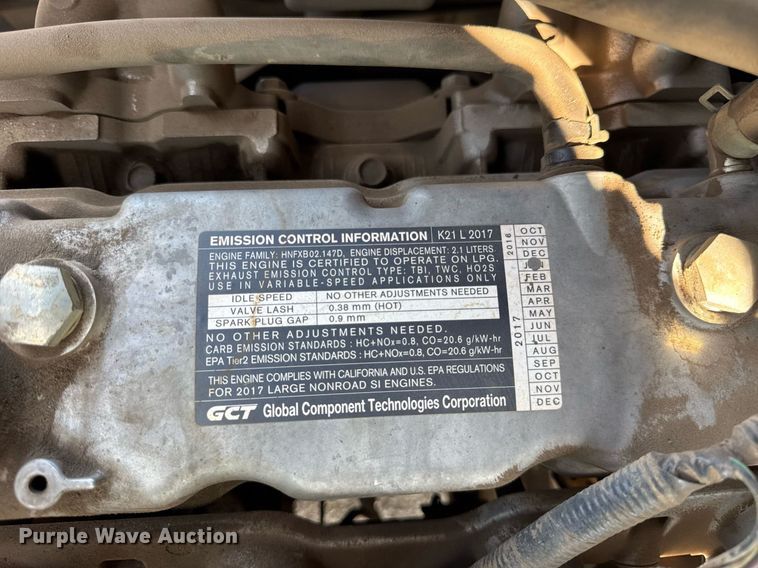 image for item DI9044 2016 UniCarriers PF50 forklift