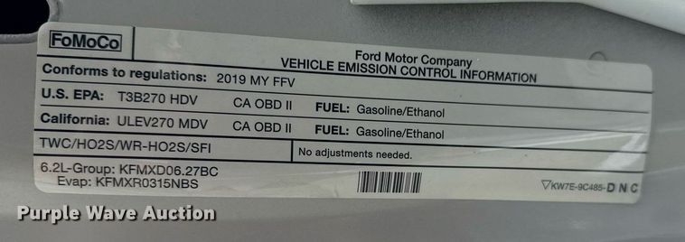 image for item DS3741 2019 Ford F350 Super Duty XL Crew Cab pickup truck