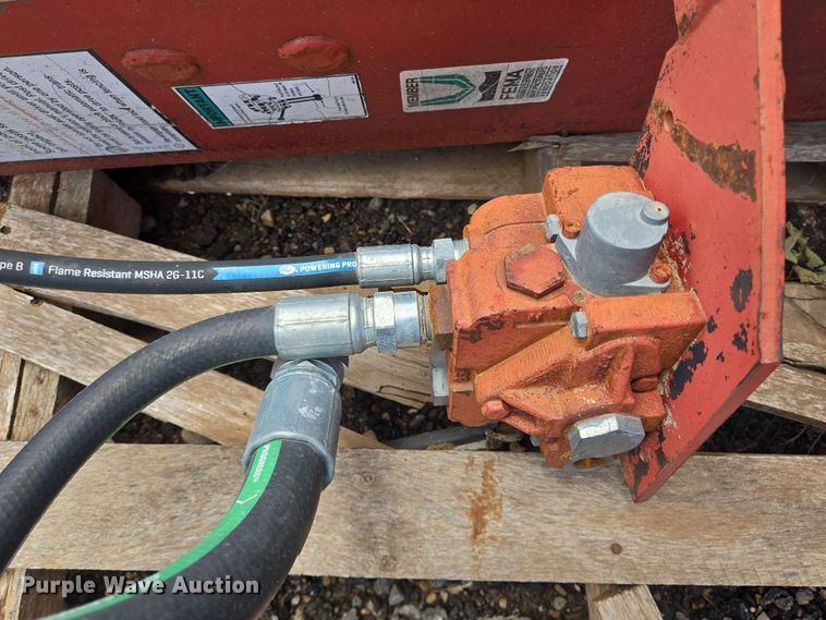 image for item DT4908 Skid steer post driver