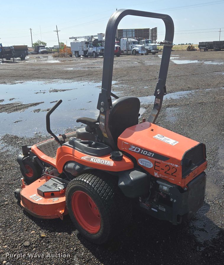 image for item DT4909 Kubota ZD1021 ZTR lawn mower