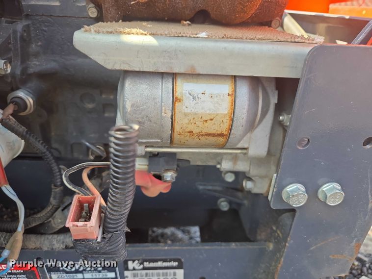 image for item DT4909 Kubota ZD1021 ZTR lawn mower