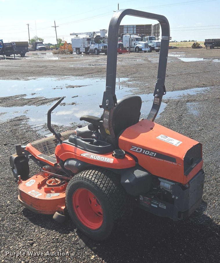 image for item DT4910 Kubota ZD1021 ZTR lawn mower