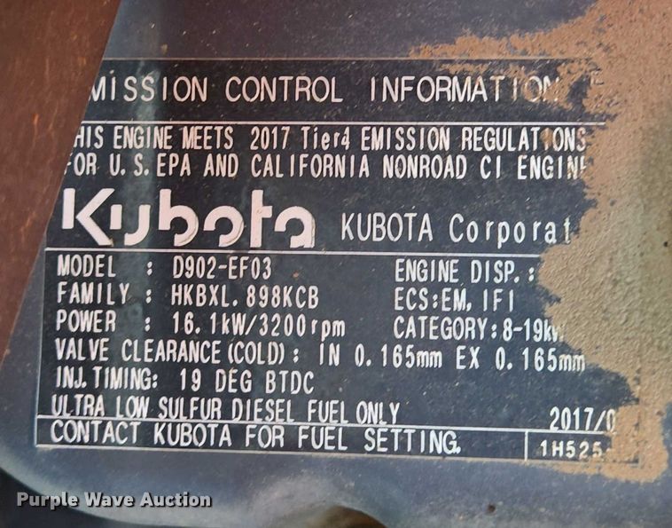 image for item DT4910 Kubota ZD1021 ZTR lawn mower