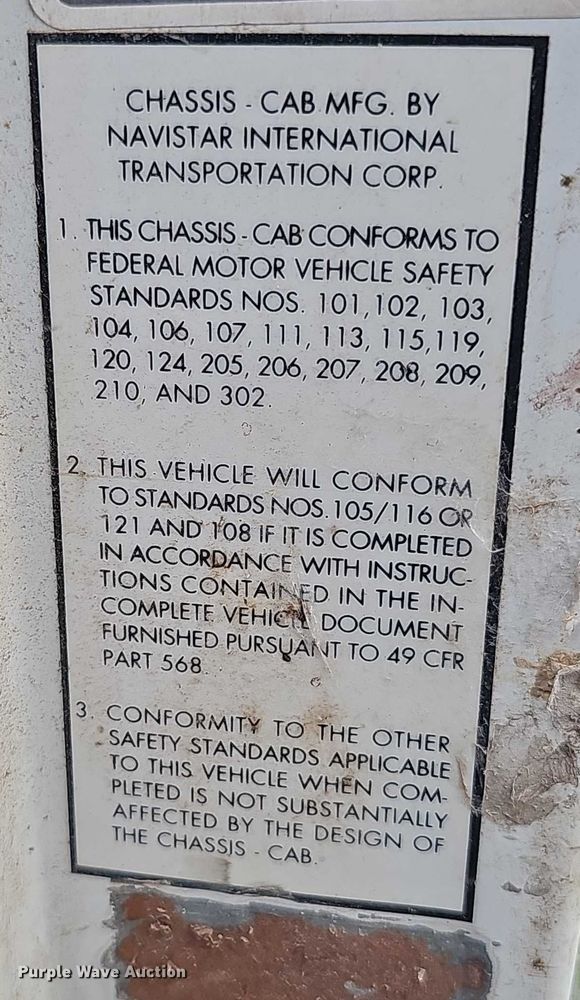 image for item DT6930 1997 International 4900 dump truck