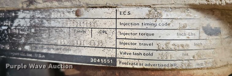 image for item DT6932 1985 International F2275 semi truck