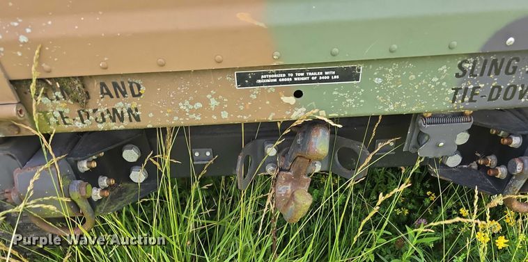 image for item DT6933 1989 AM General M998 SUV