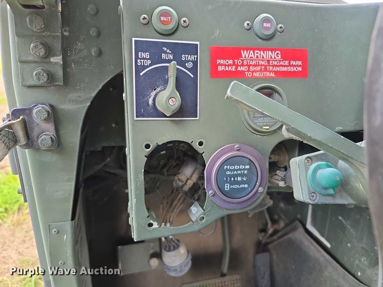 image for item DT6933 1989 AM General M998 SUV