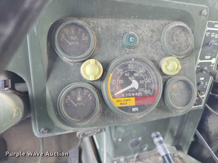 image for item DT6933 1989 AM General M998 SUV