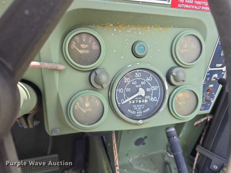 image for item DT6934 1989 AM General M998 SUV