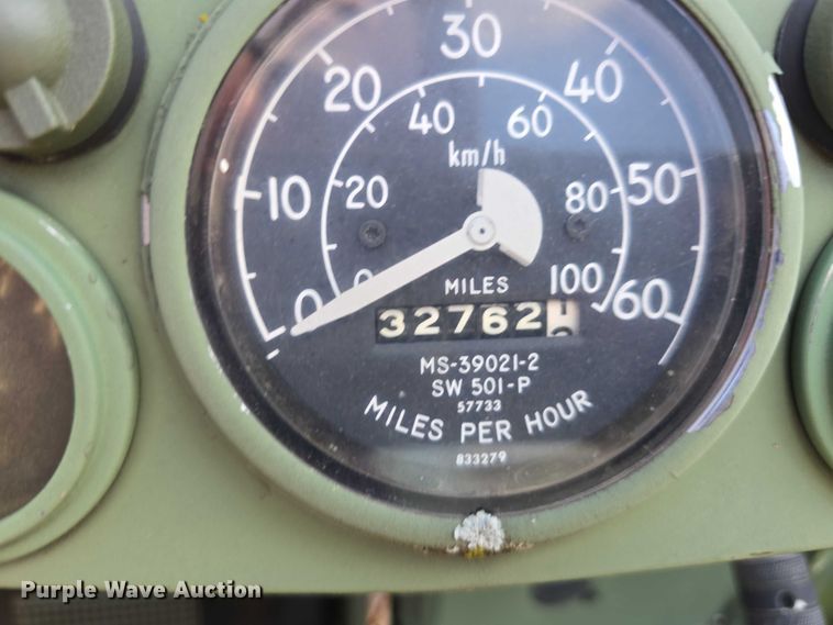 image for item DT6934 1989 AM General M998 SUV