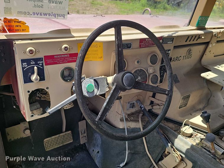 image for item DT6935 1990 AM General M998 SUV