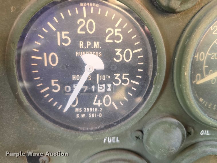 image for item DT6937 2002 AM General M925AI flatbed truck