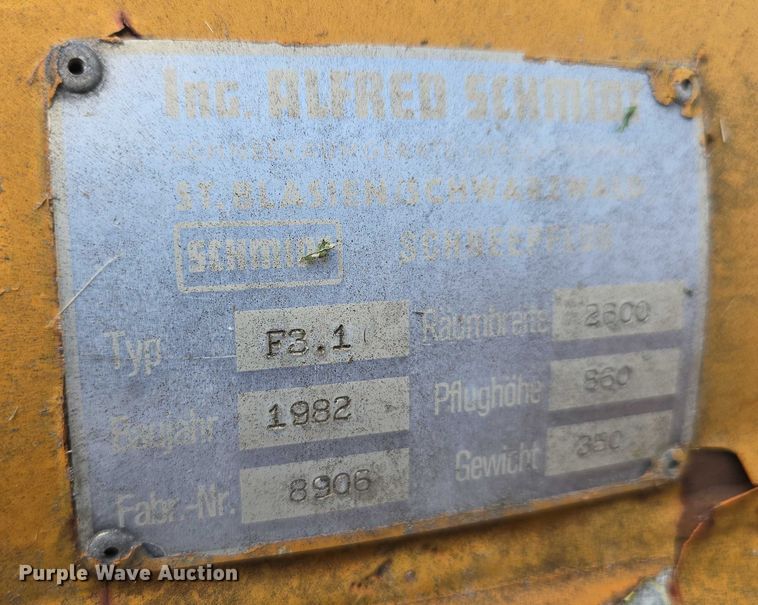 image for item DT6940 (2) snow plows