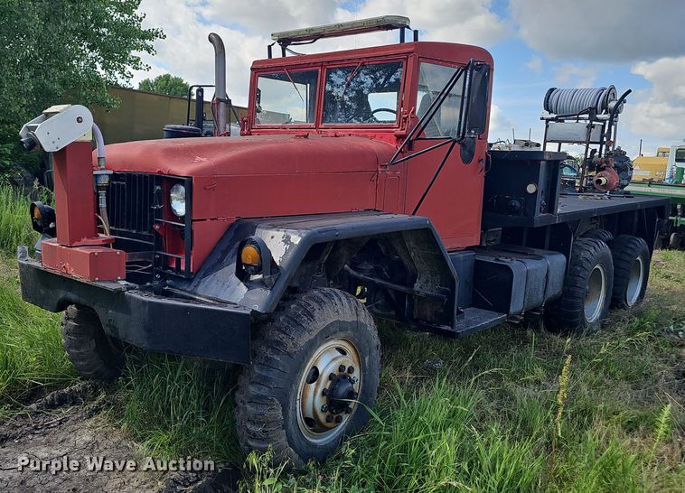 image for item DT6942 1969 AM General M54A1CW0/W flatbed truck