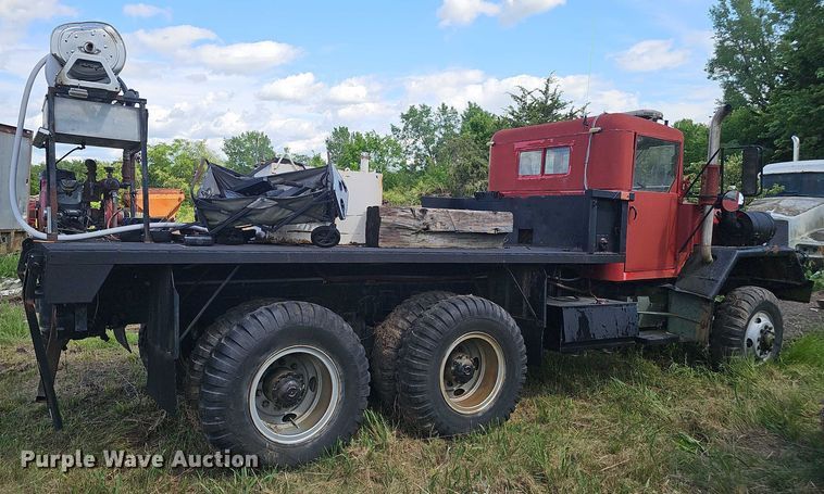 image for item DT6942 1969 AM General M54A1CW0/W flatbed truck