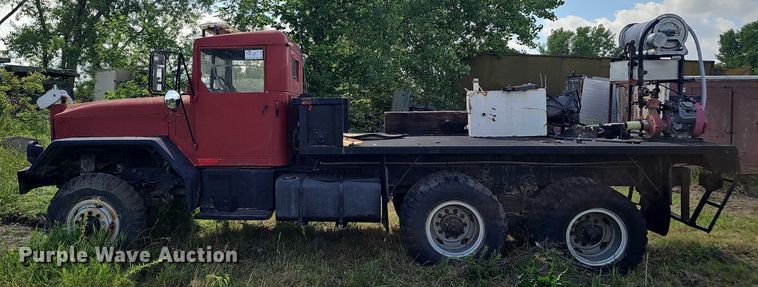 image for item DT6942 1969 AM General M54A1CW0/W flatbed truck