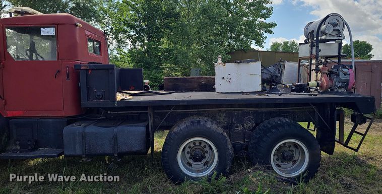 image for item DT6942 1969 AM General M54A1CW0/W flatbed truck