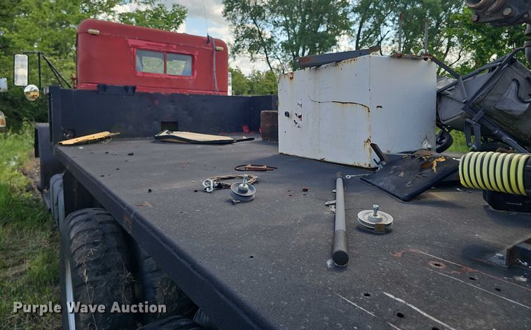 image for item DT6942 1969 AM General M54A1CW0/W flatbed truck