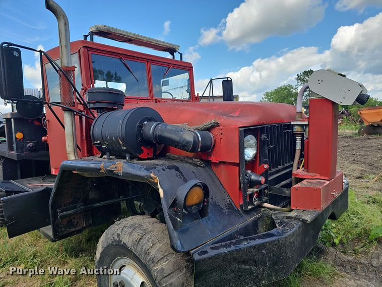 image for item DT6942 1969 AM General M54A1CW0/W flatbed truck