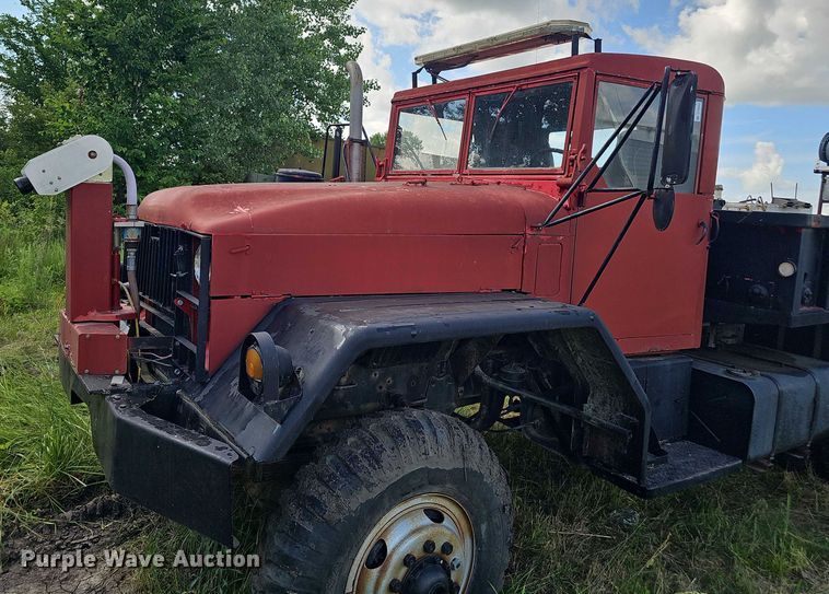 image for item DT6942 1969 AM General M54A1CW0/W flatbed truck